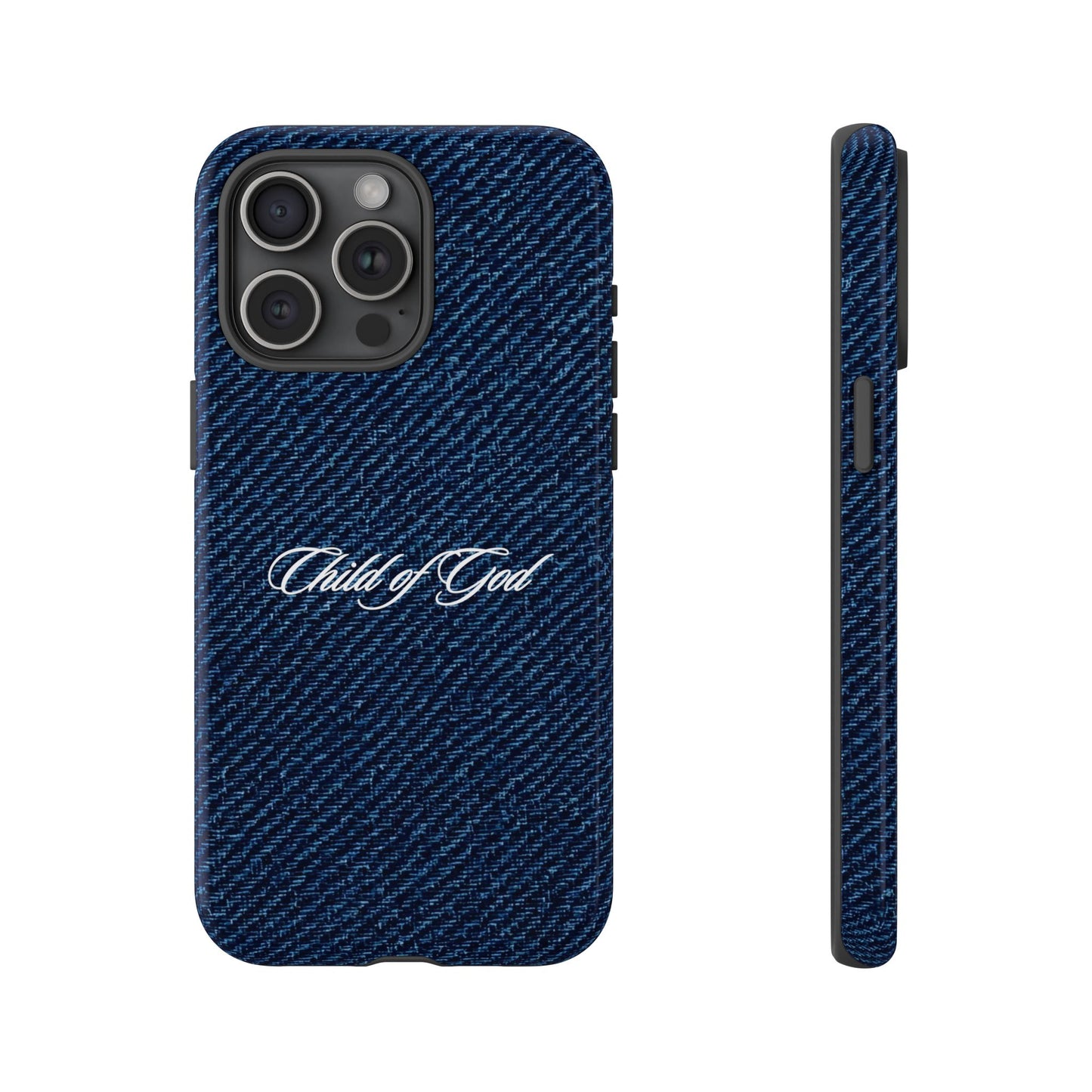 Child of God Denim Phone Case