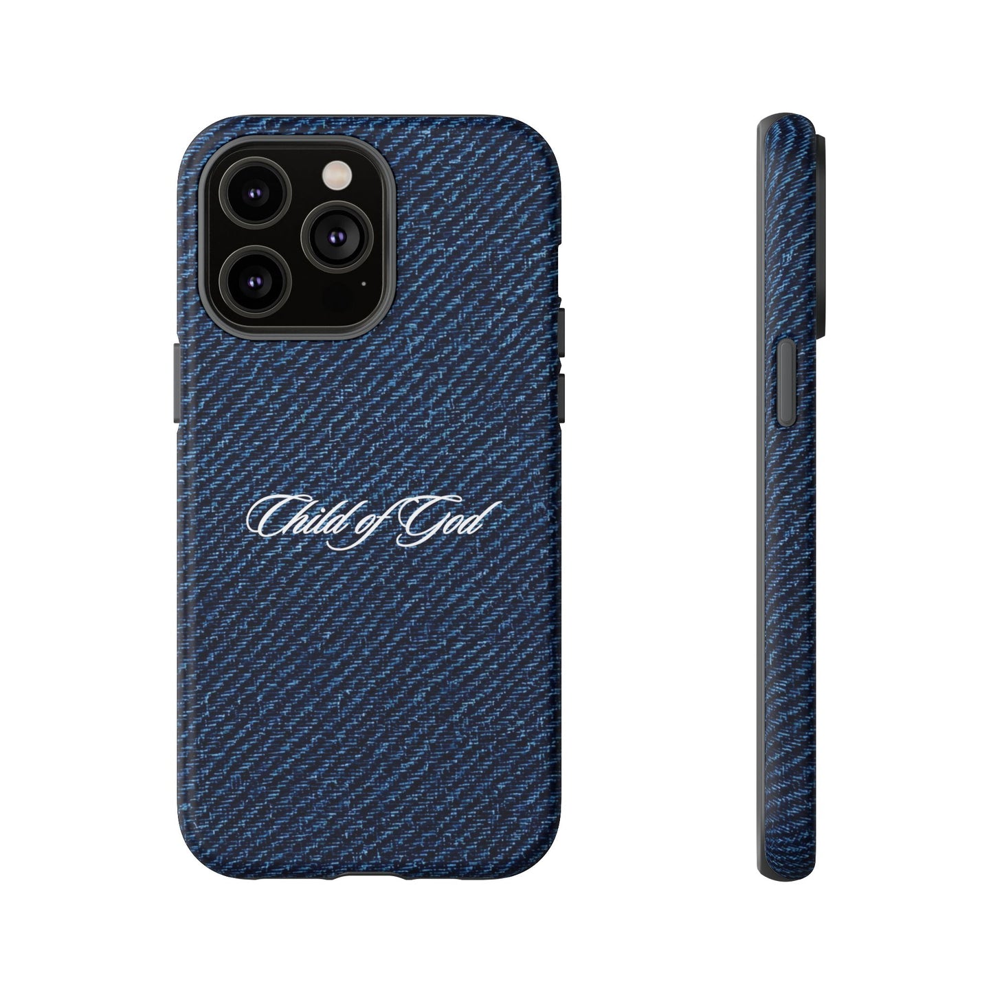 Child of God Denim Phone Case