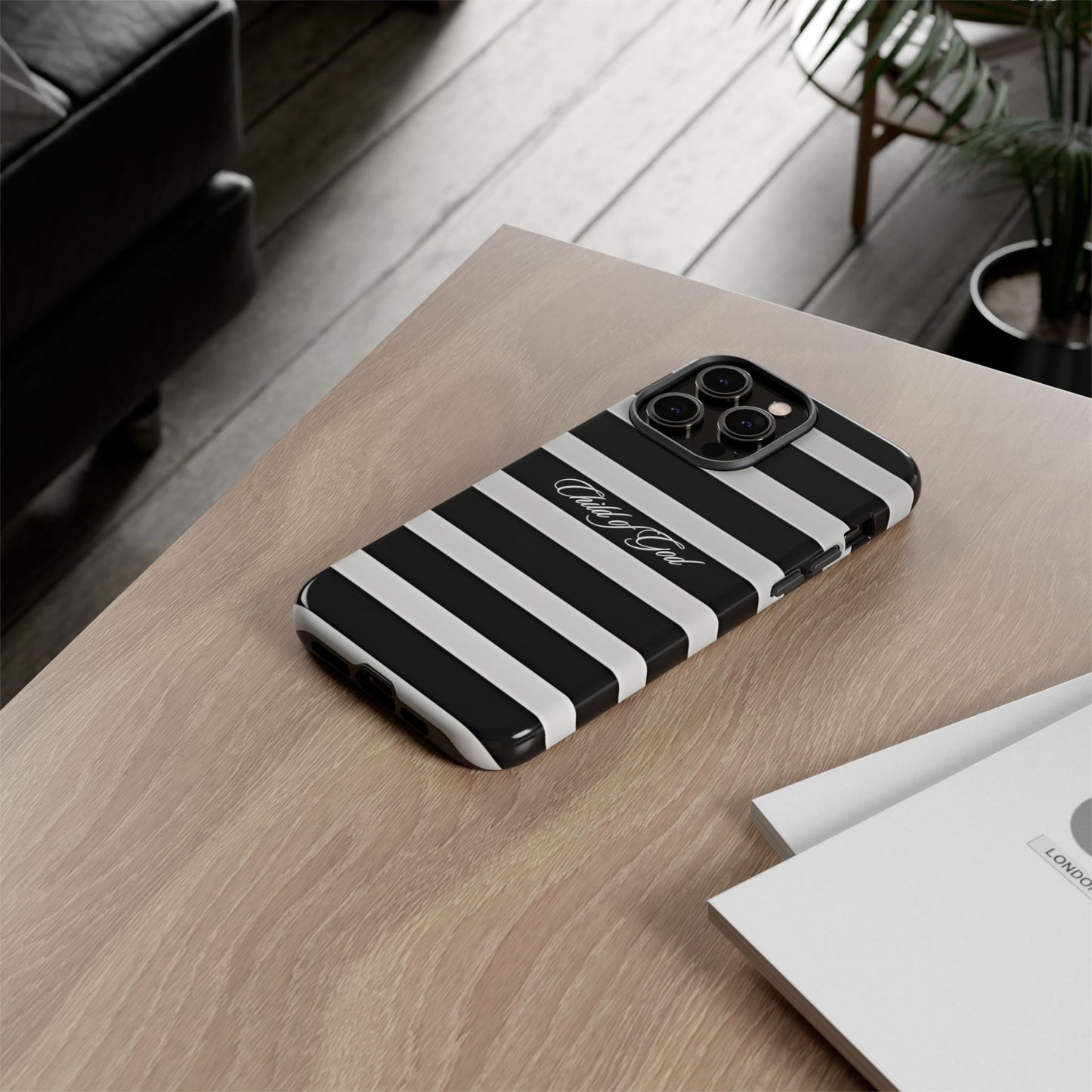 Child of God Striped Phone Case