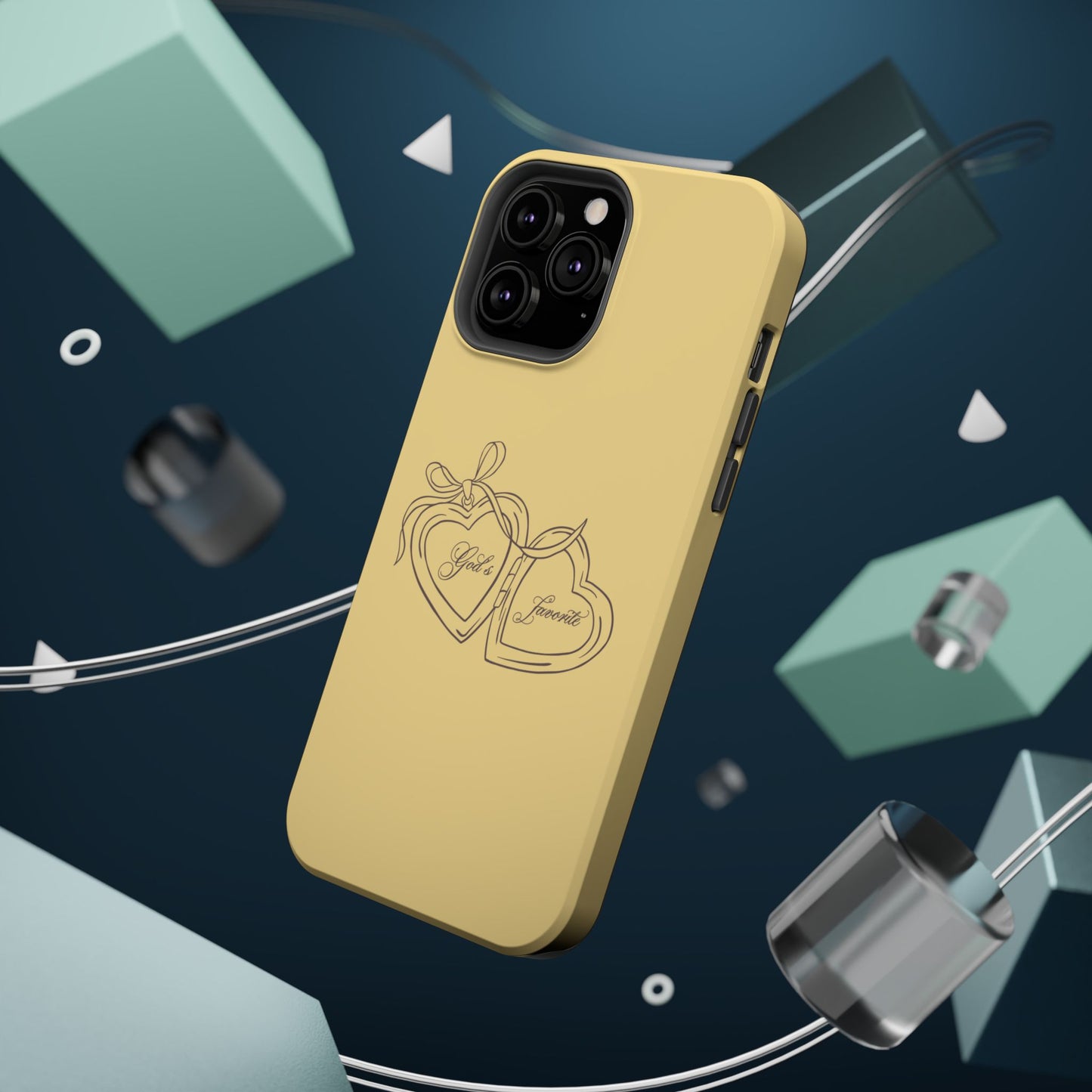 God’s Favorite Butter Yellow Locket MagSafe Phone Case