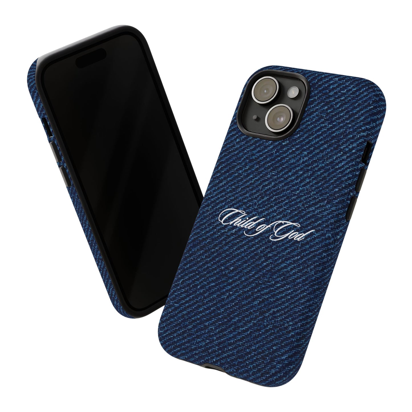 Child of God Denim Phone Case