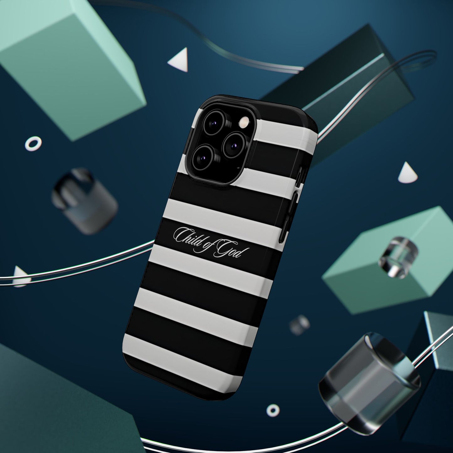 Phone Case - Child of God Striped MagSafe Phone Case