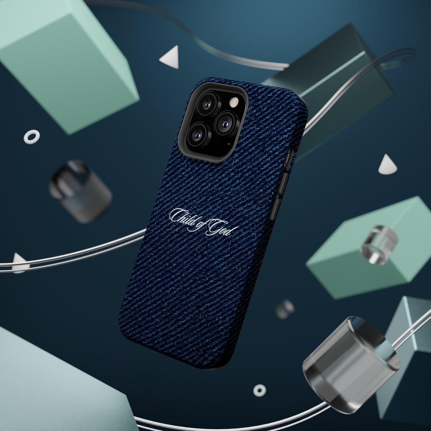 Child of God Denim MagSafe Phone Case