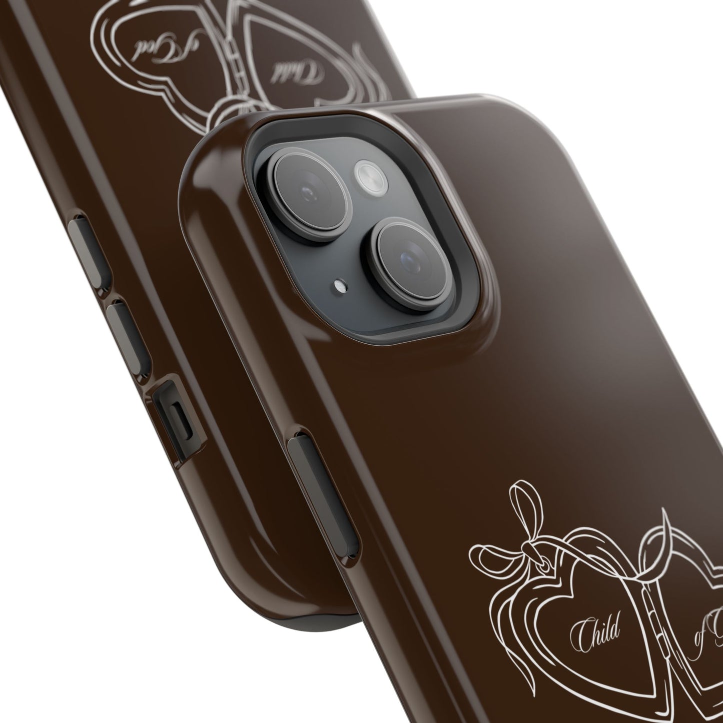 Child of God Locket Espresso Phone Case MagSafe