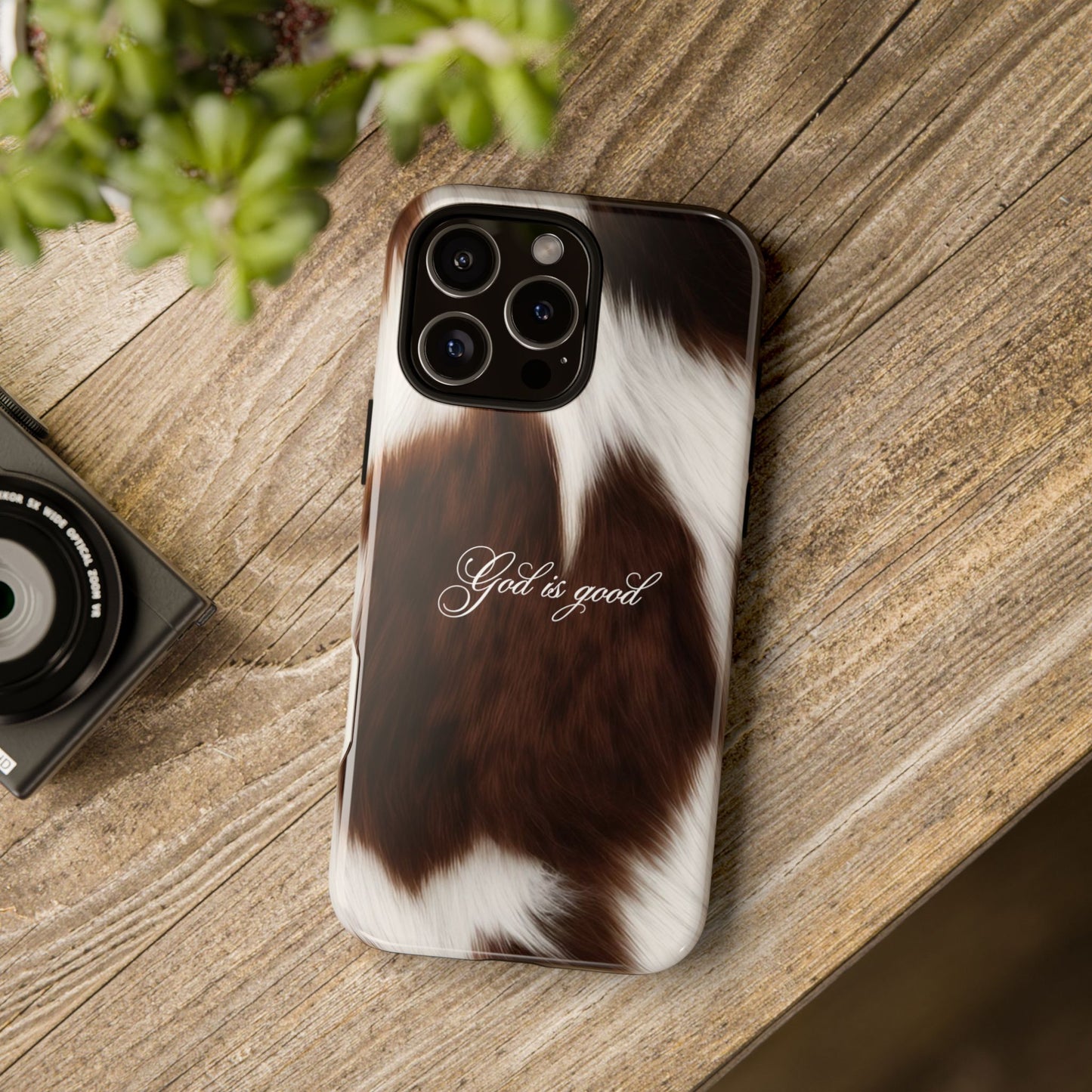 God is good Cow Phone Case