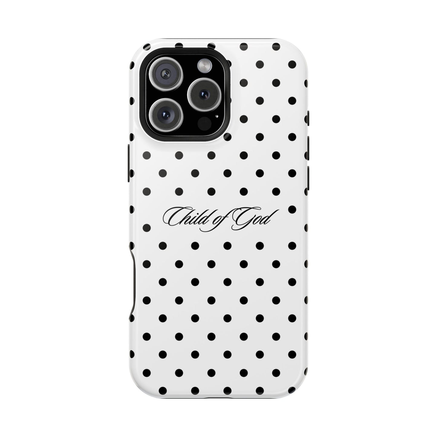 Child of God Polka Dot MagSafe Phone Case
