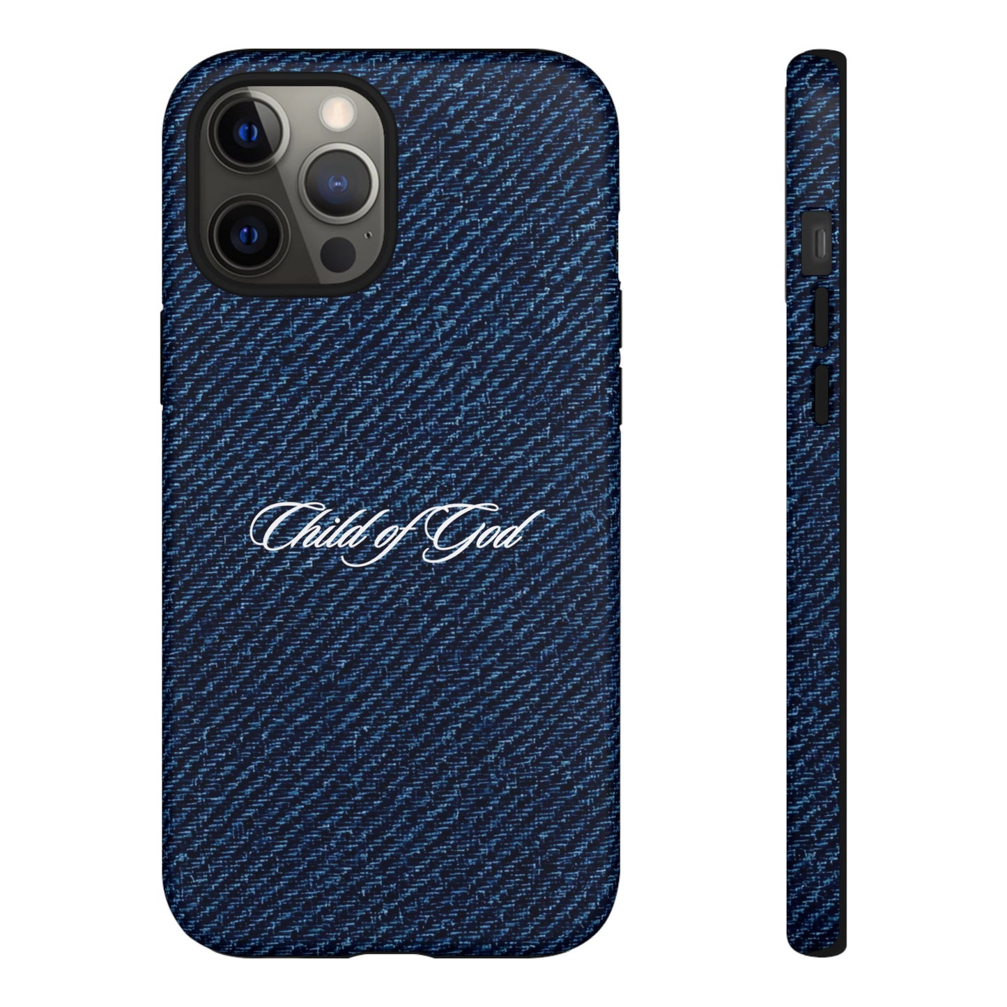 Child of God Denim Phone Case