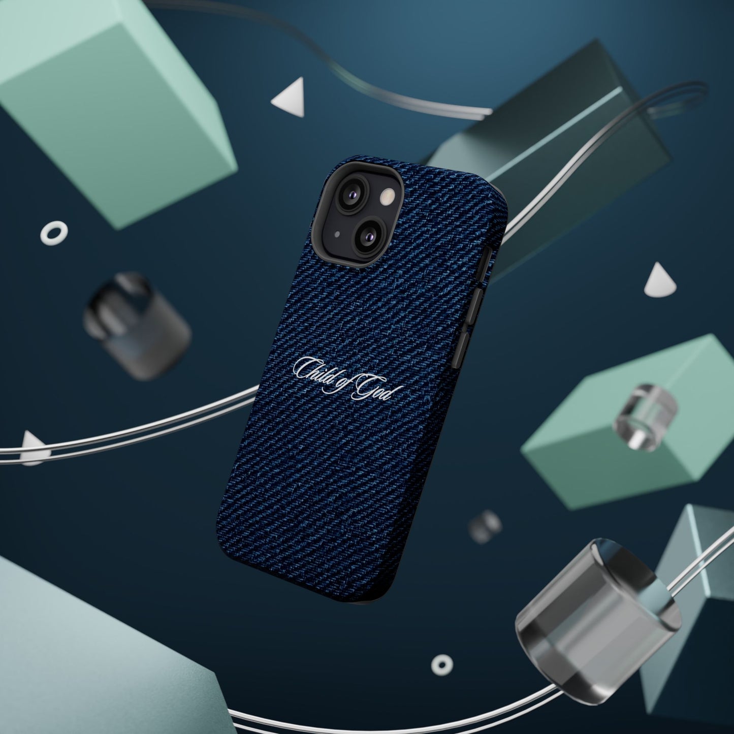 Child of God Denim MagSafe Phone Case