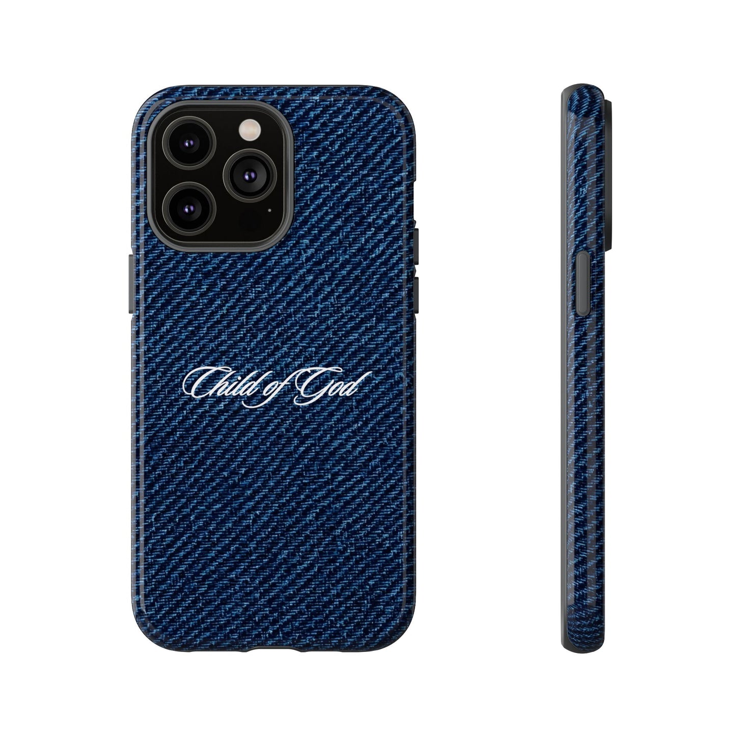 Child of God Denim Phone Case