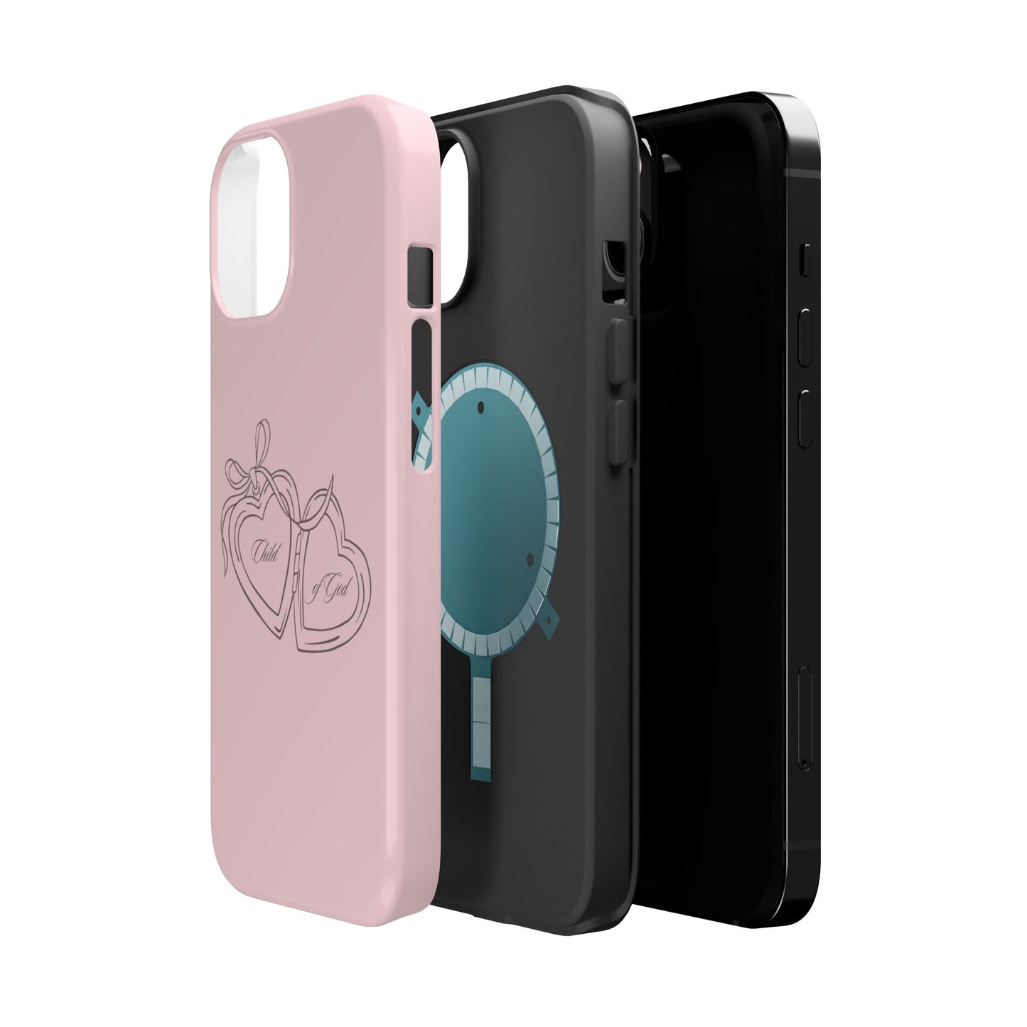 Child of God Pink Locket MagSafe Phone Case