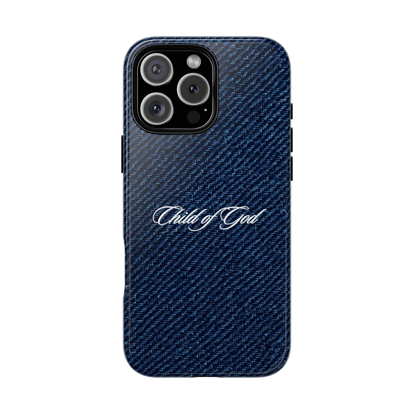 Child of God Denim Phone Case