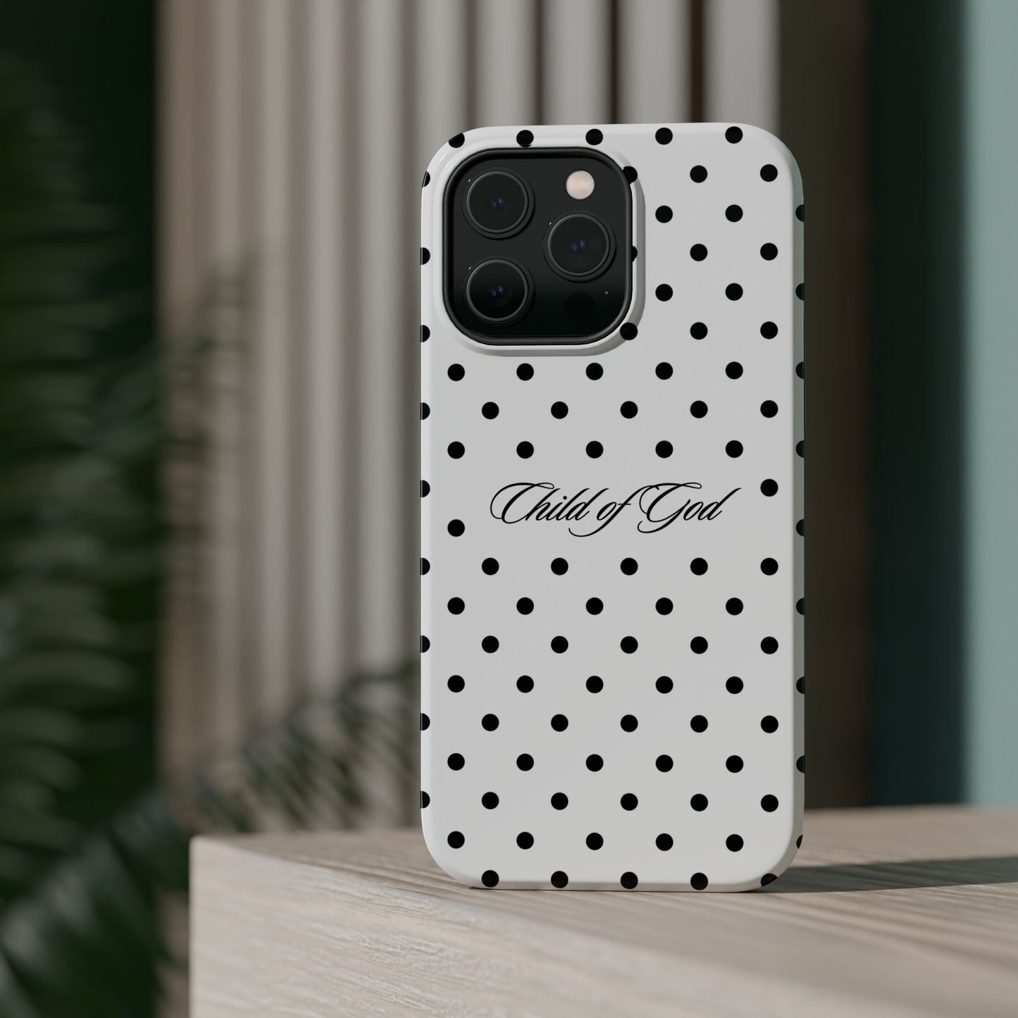 Child of God Polka Dot MagSafe Phone Case
