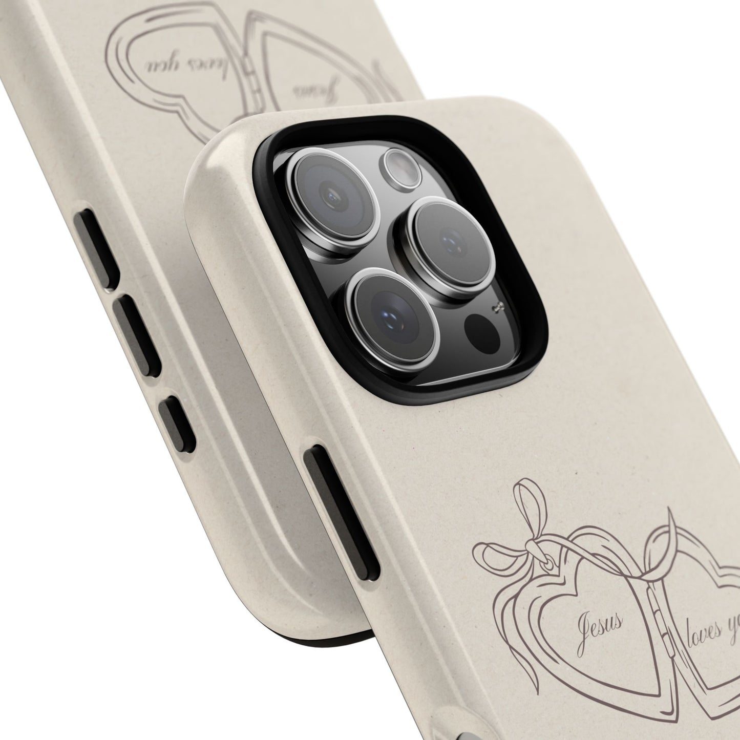 Jesus loves you Locket Phone Case