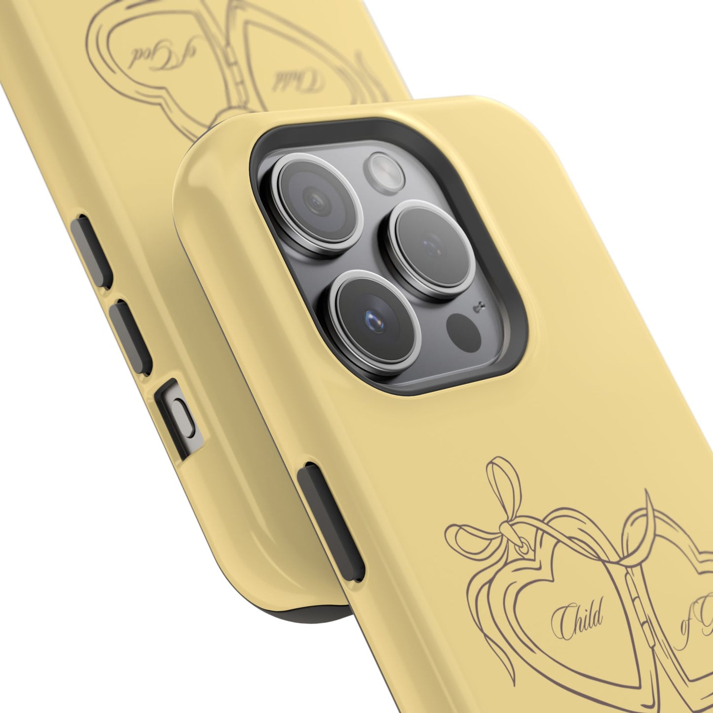 Child of God Butter Yellow Locket Phone Case MagSafe