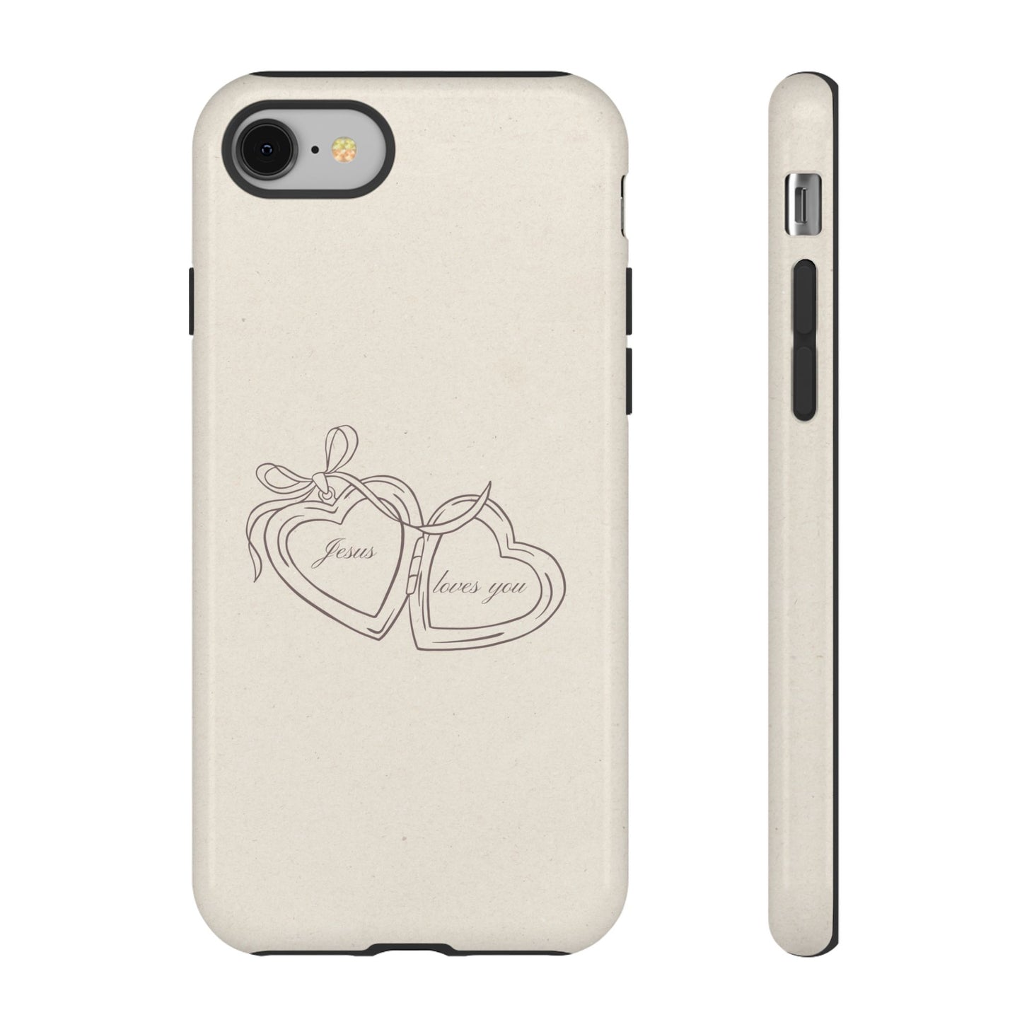 Jesus loves you Locket Phone Case
