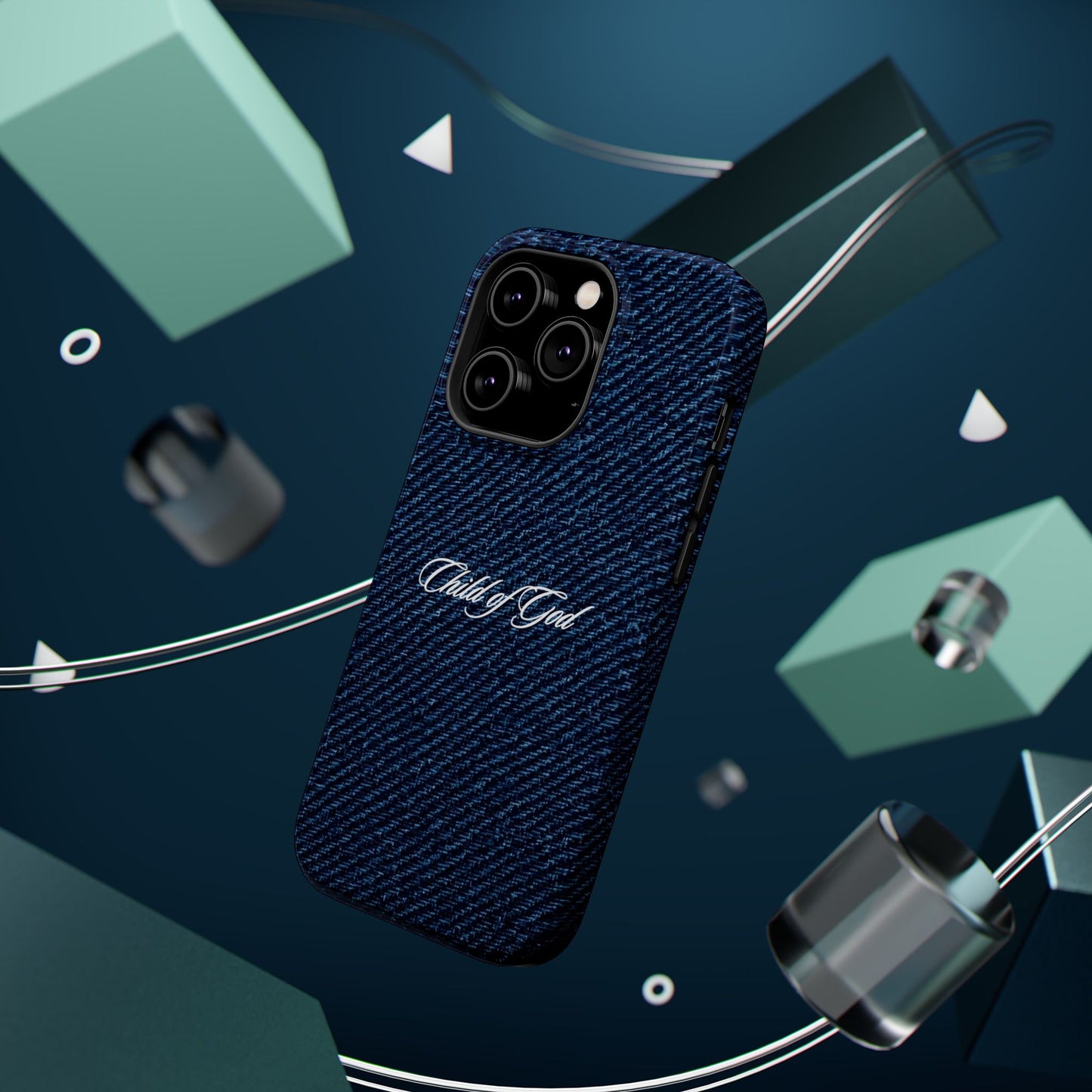 Child of God Denim MagSafe Phone Case