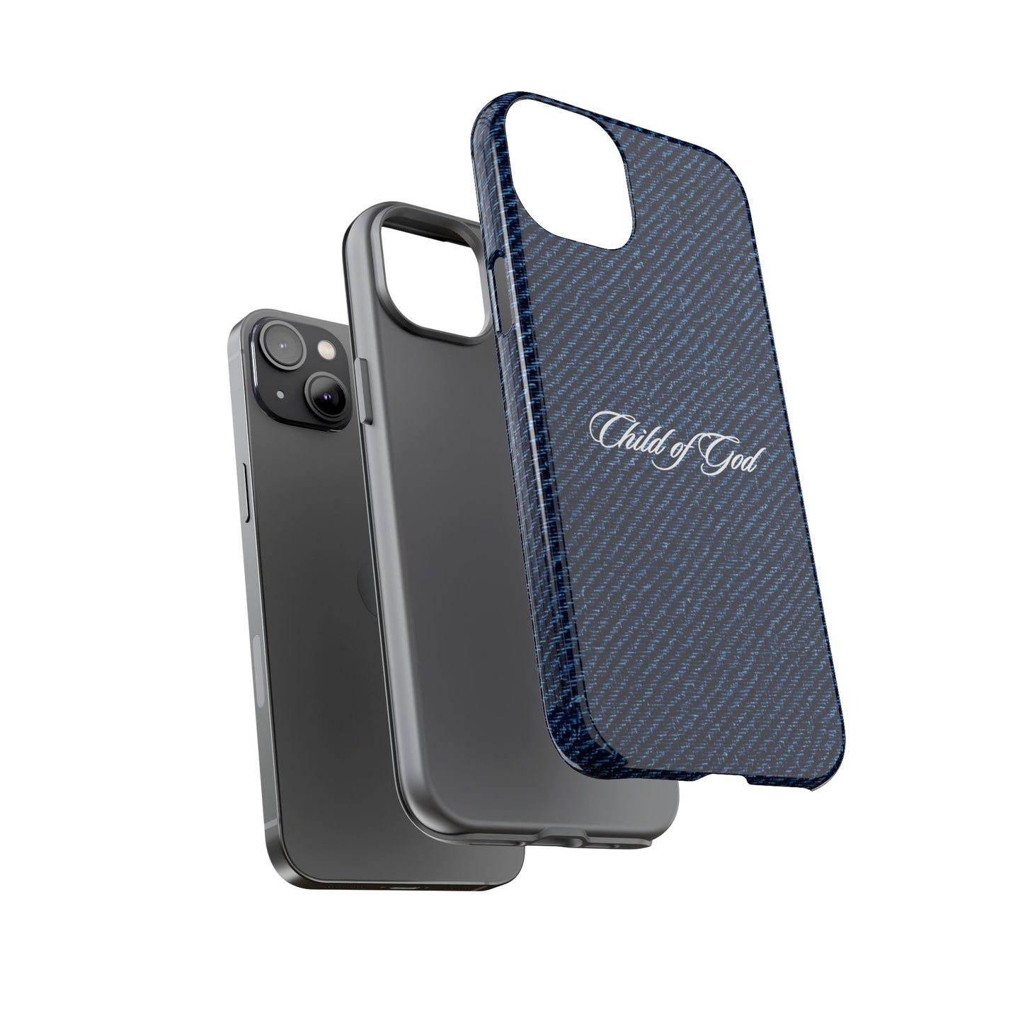 Child of God Denim Phone Case