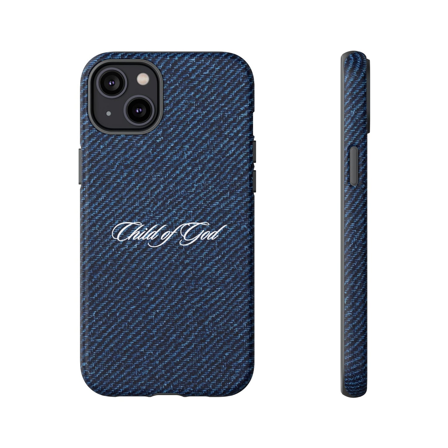 Child of God Denim Phone Case