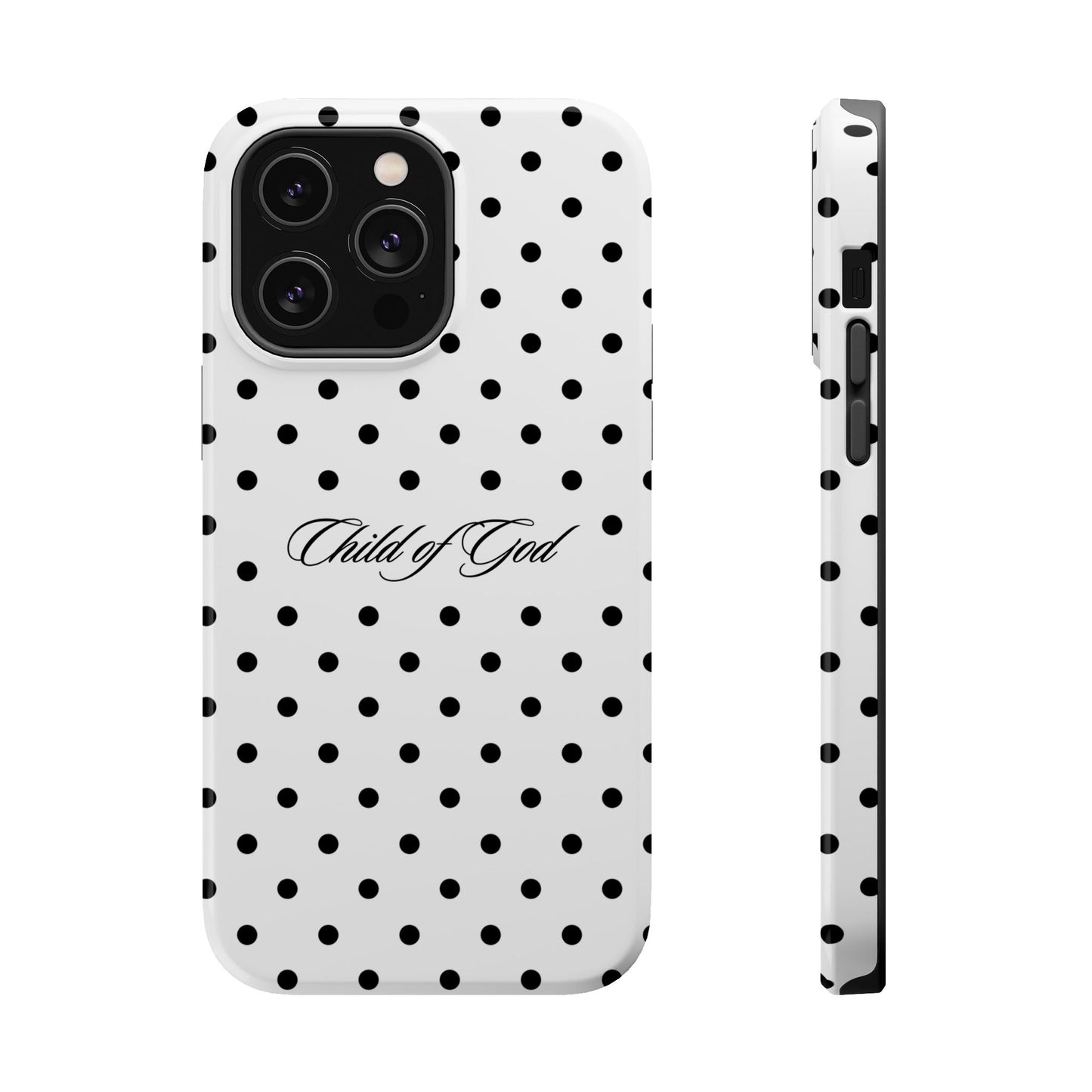 Child of God Polka Dot MagSafe Phone Case