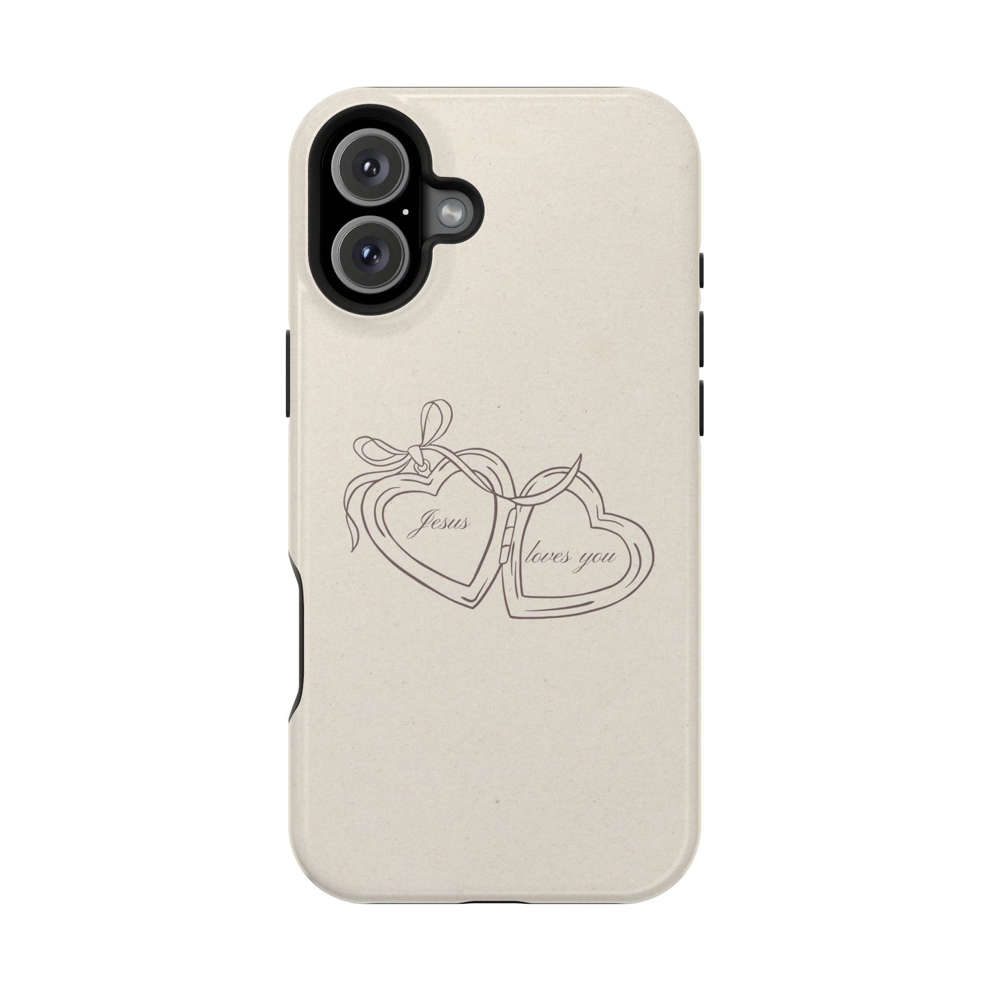 Jesus loves you Locket MagSafe Phone Case