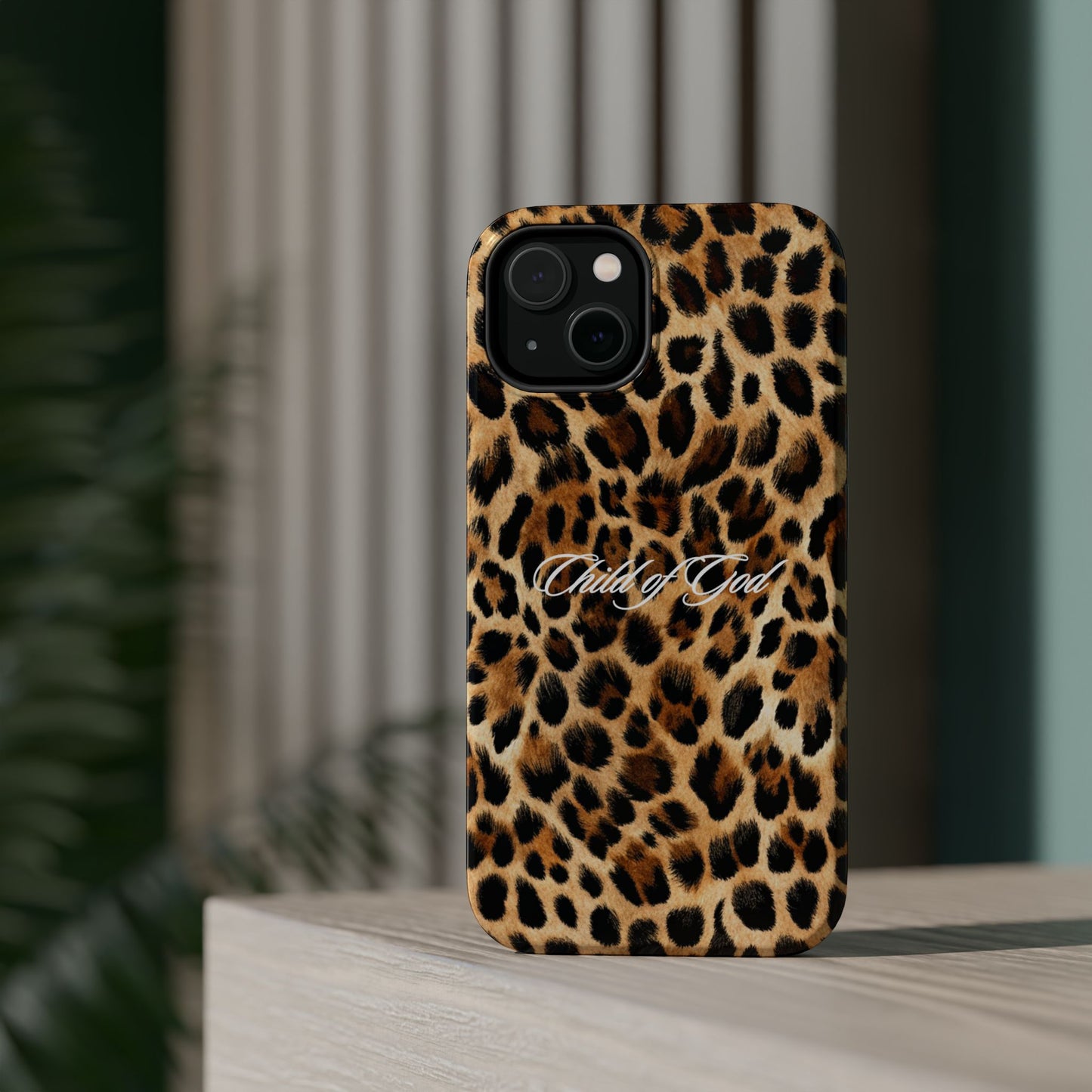 Child of God Leopard Phone Case MagSafe