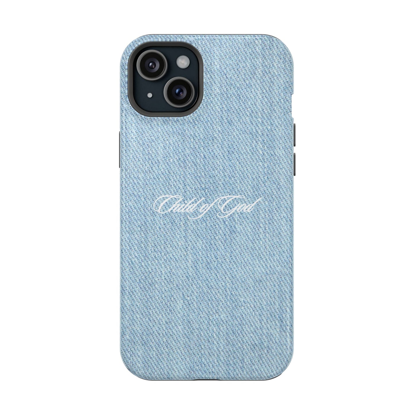 Child of God Denim Phone Case MagSafe
