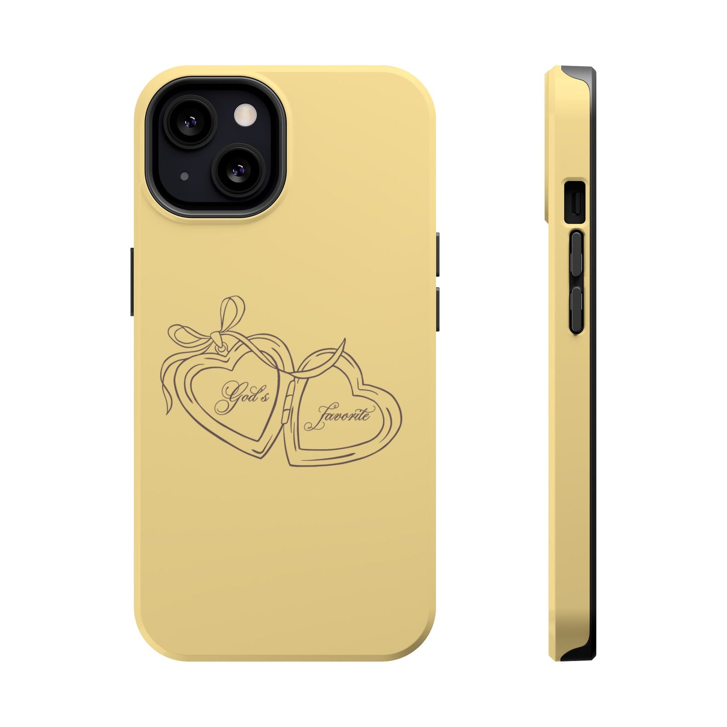 God’s Favorite Butter Yellow Locket MagSafe Phone Case