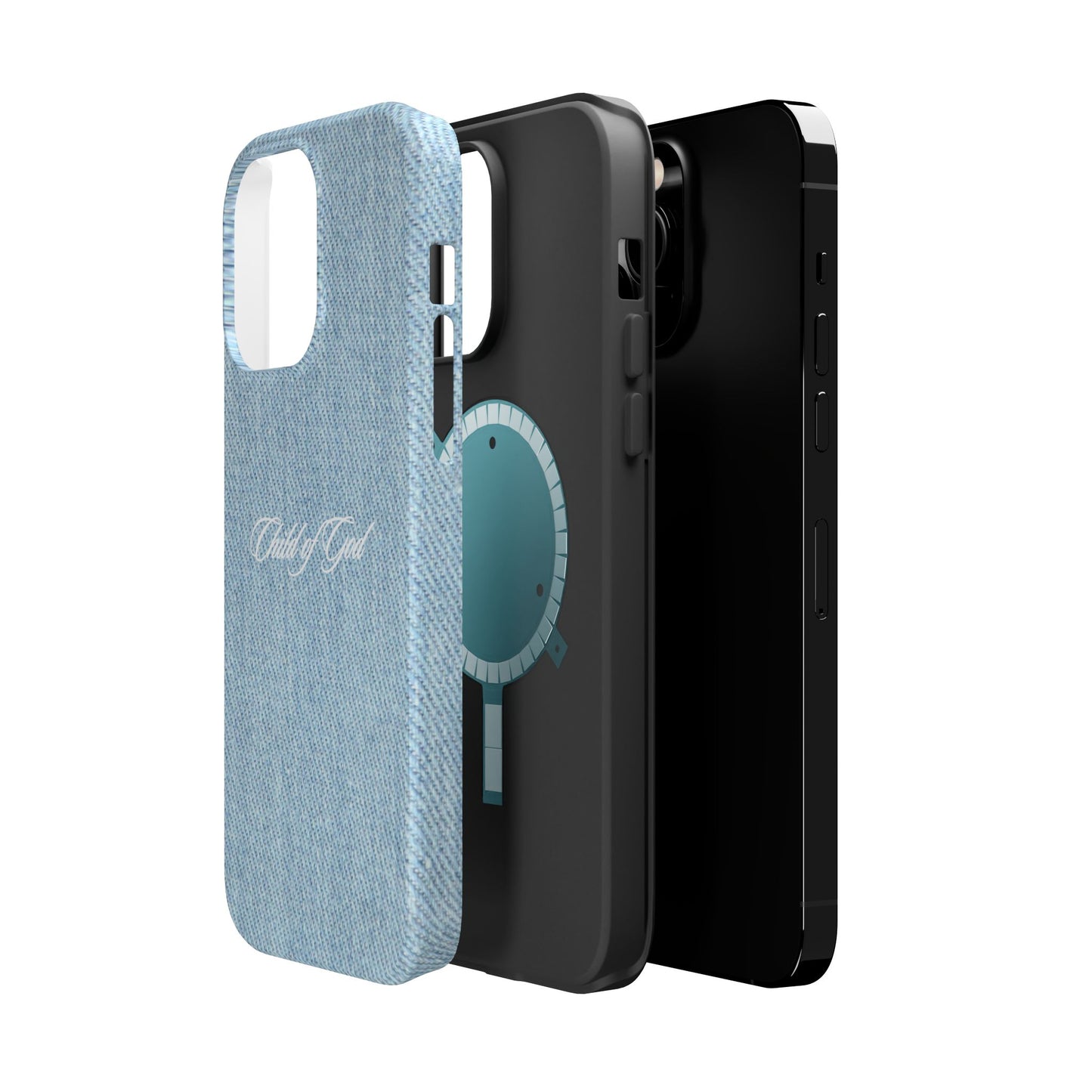 Child of God Denim Phone Case MagSafe