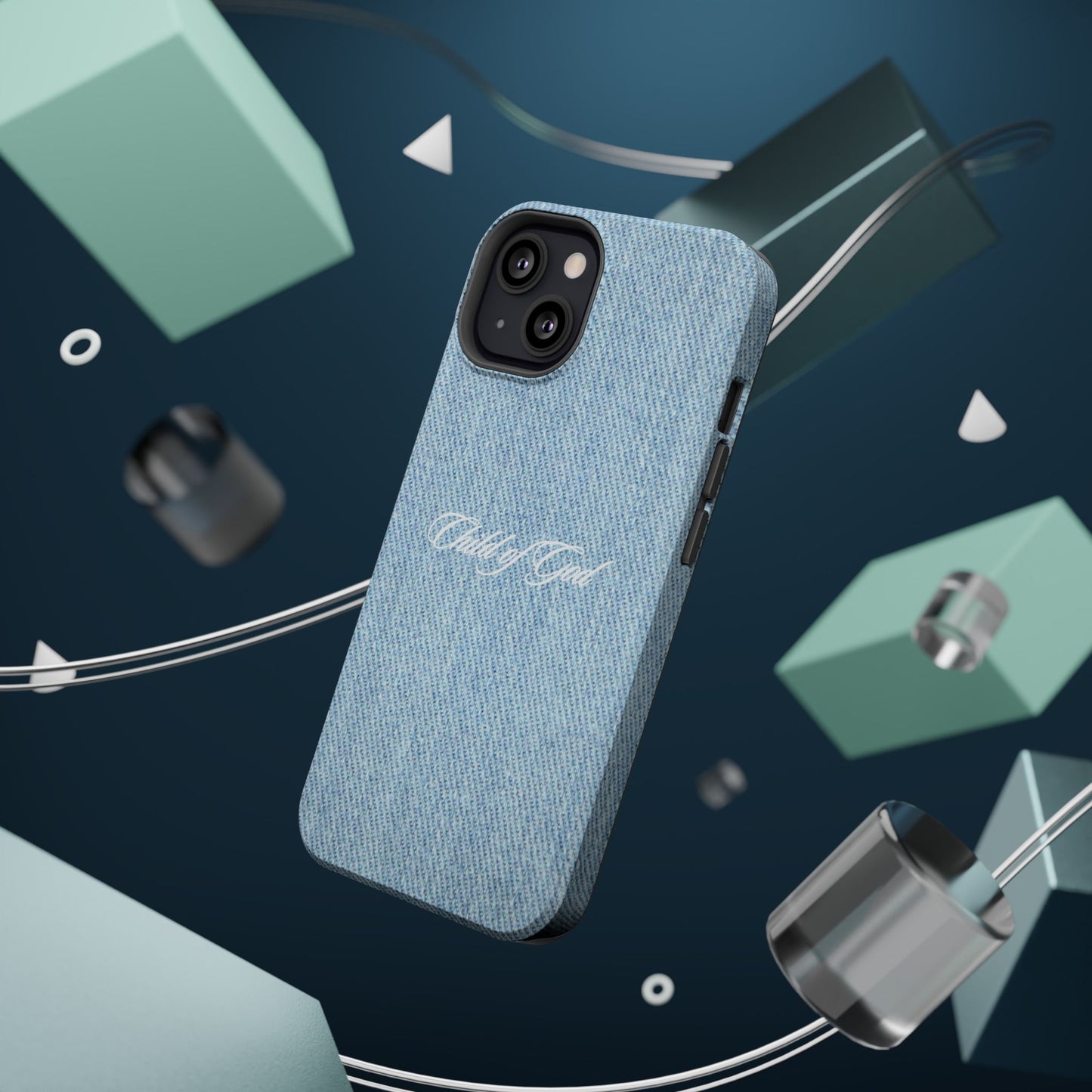 Child of God Denim Phone Case MagSafe