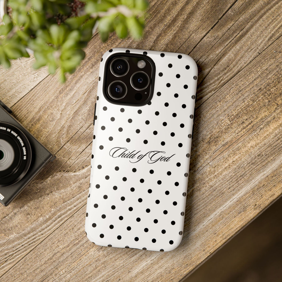 Child of God Polka Dot Phone Case