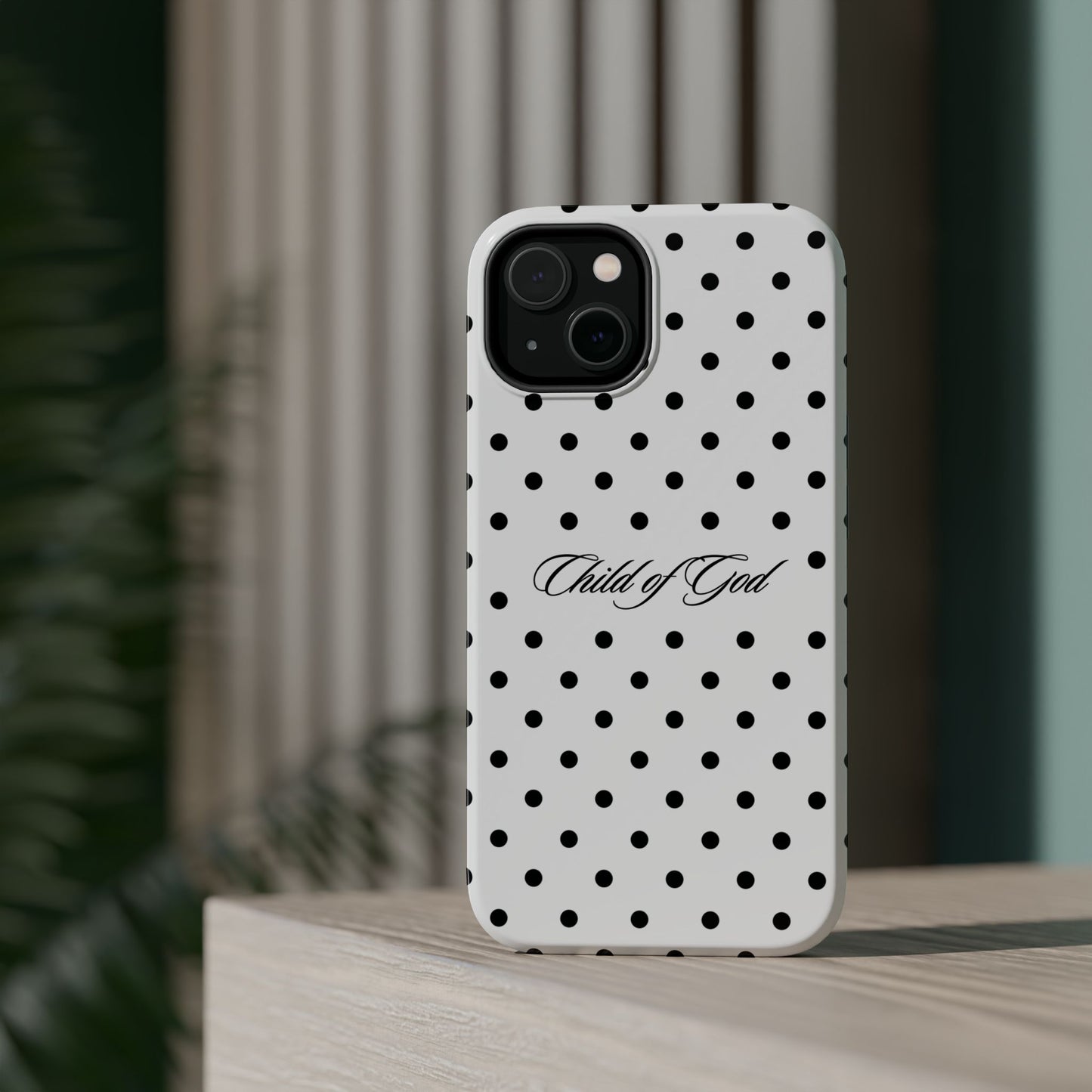 Child of God Polka Dot MagSafe Phone Case