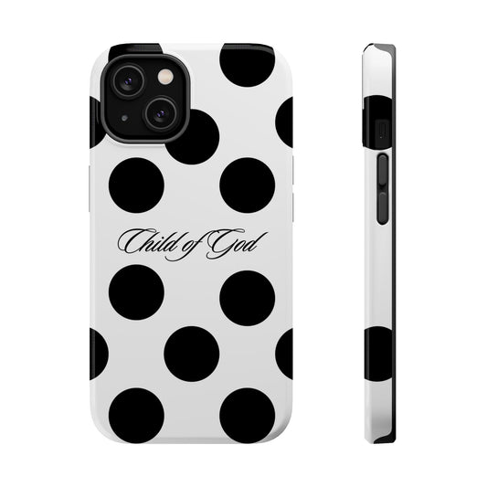 Child of God Macro Polka Dot Phone Case MagSafe