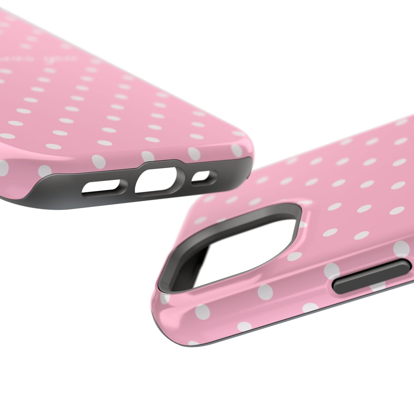Jesus loves you Pink Polka Dot MagSafe Phone Case