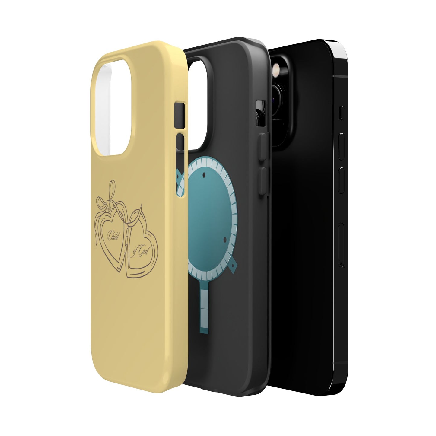 Child of God Butter Yellow Locket Phone Case MagSafe