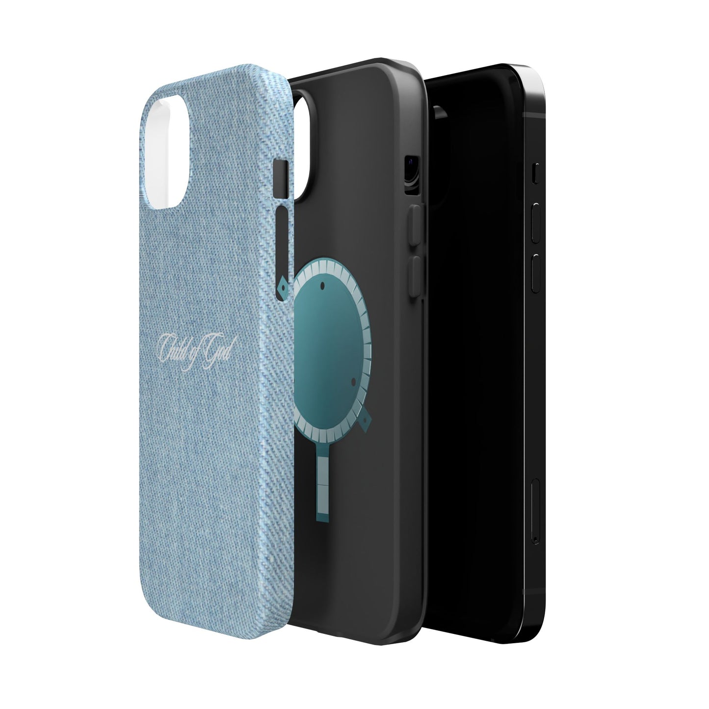 Child of God Denim Phone Case MagSafe