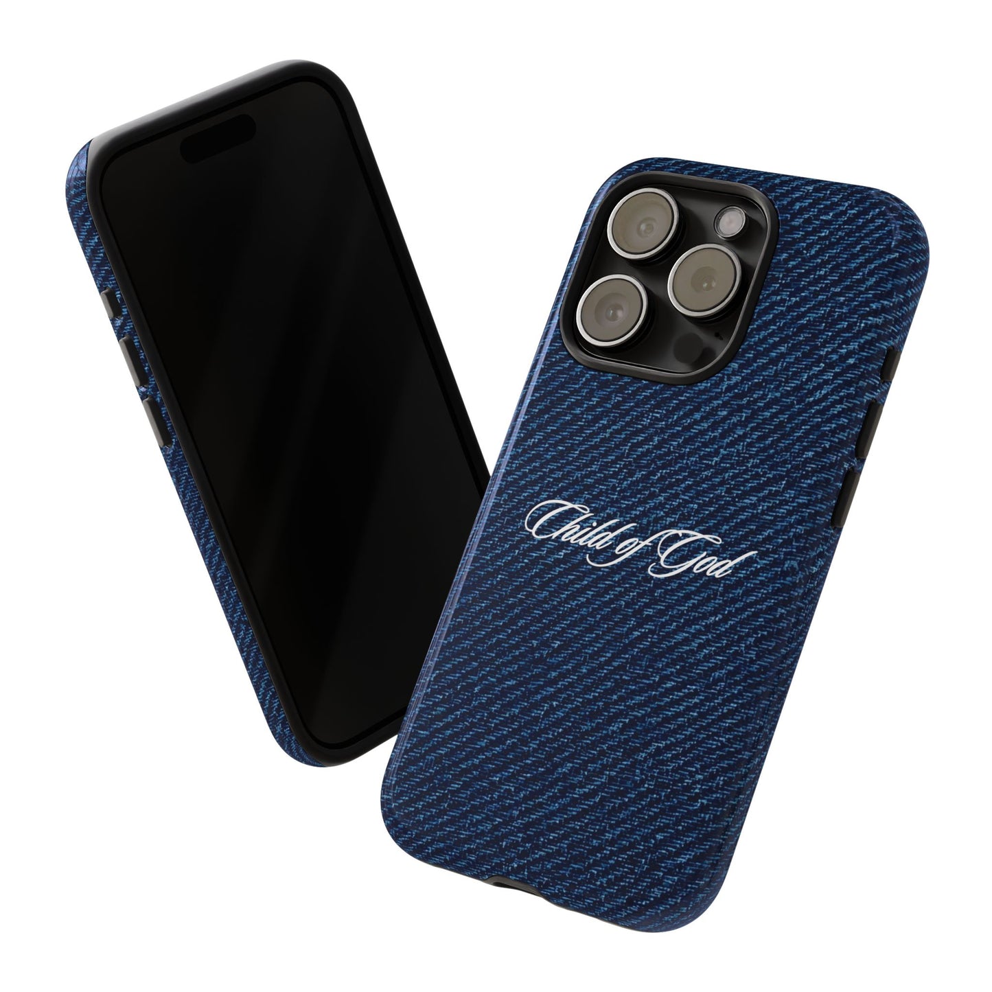 Child of God Denim Phone Case