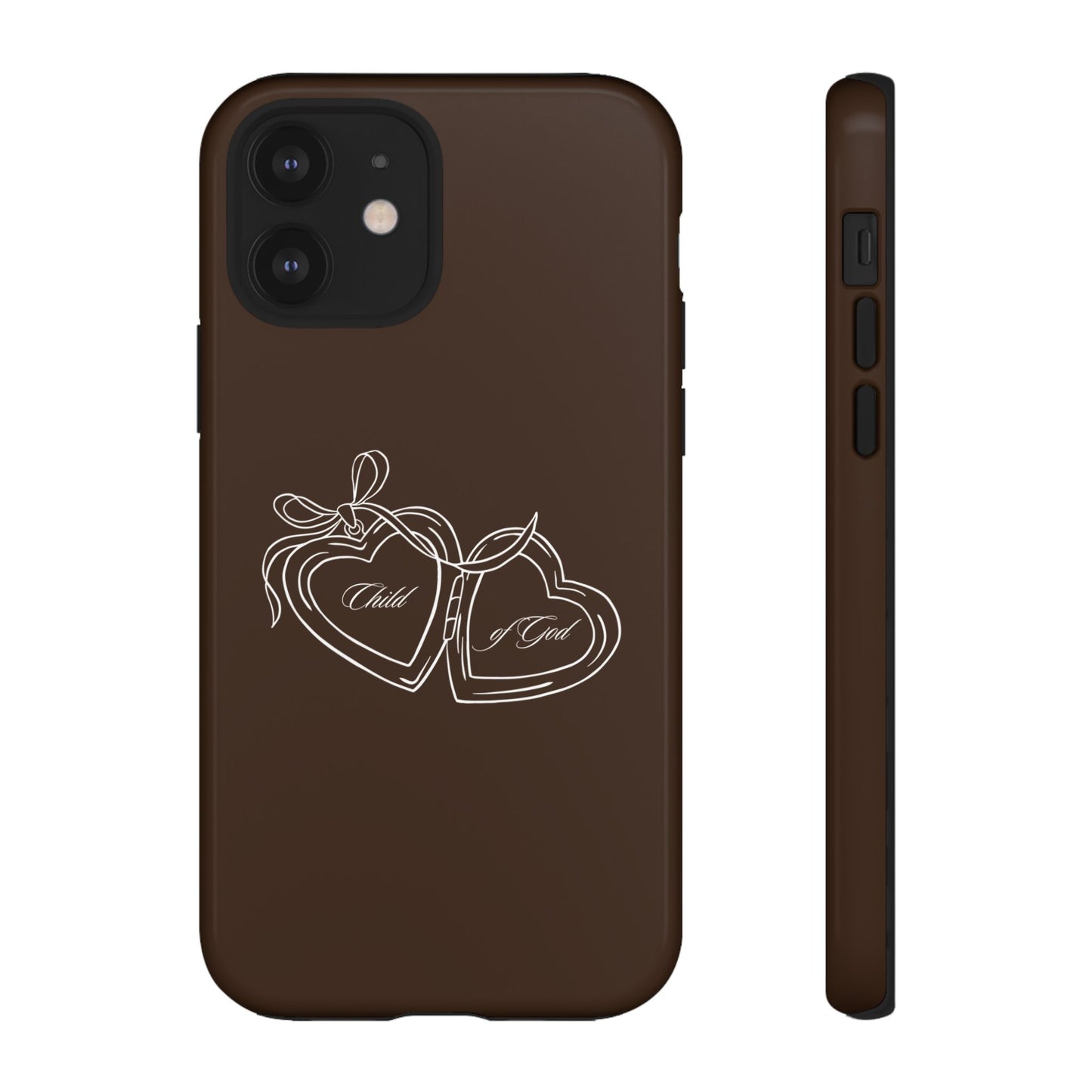 Child of God Locket Espresso Phone Case