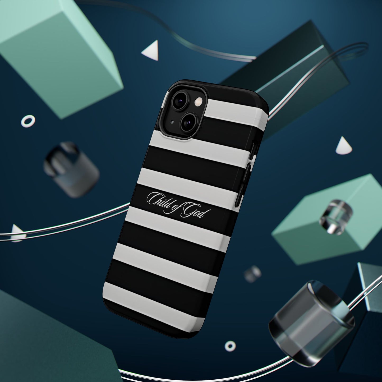 Phone Case - Child of God Striped MagSafe Phone Case
