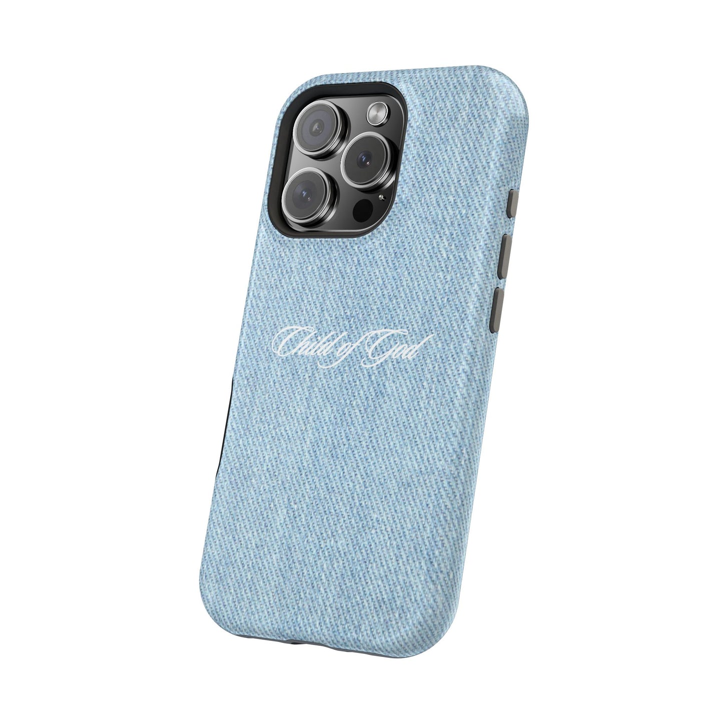 Child of God Denim Phone Case MagSafe
