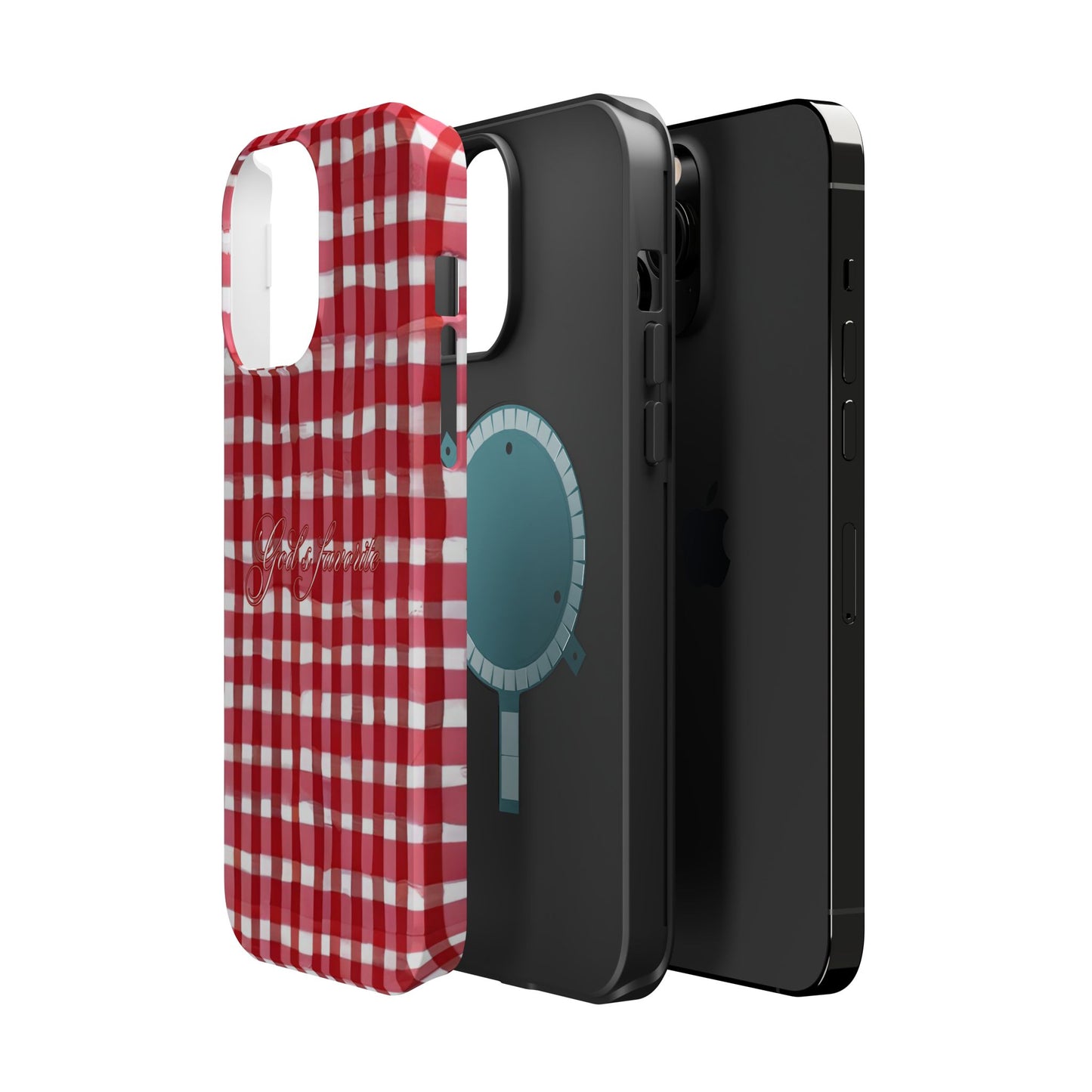 God’s favorite Gingham MagSafe Phone Case