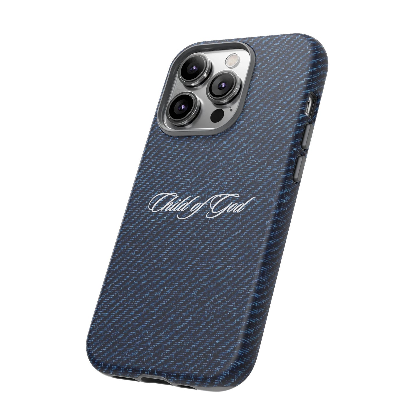 Child of God Denim Phone Case