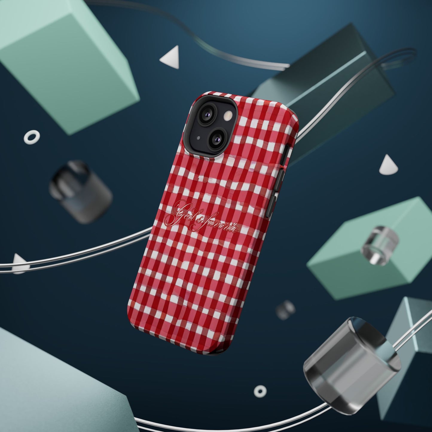 God’s favorite Gingham MagSafe Phone Case