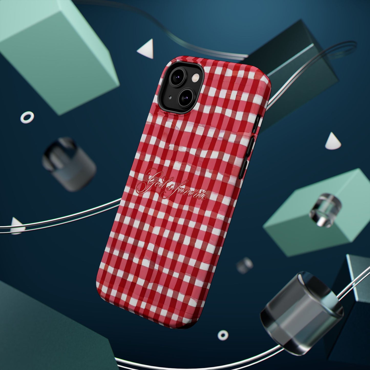 God’s favorite Gingham MagSafe Phone Case