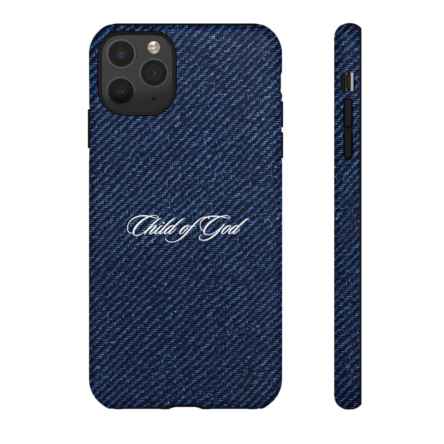 Child of God Denim Phone Case