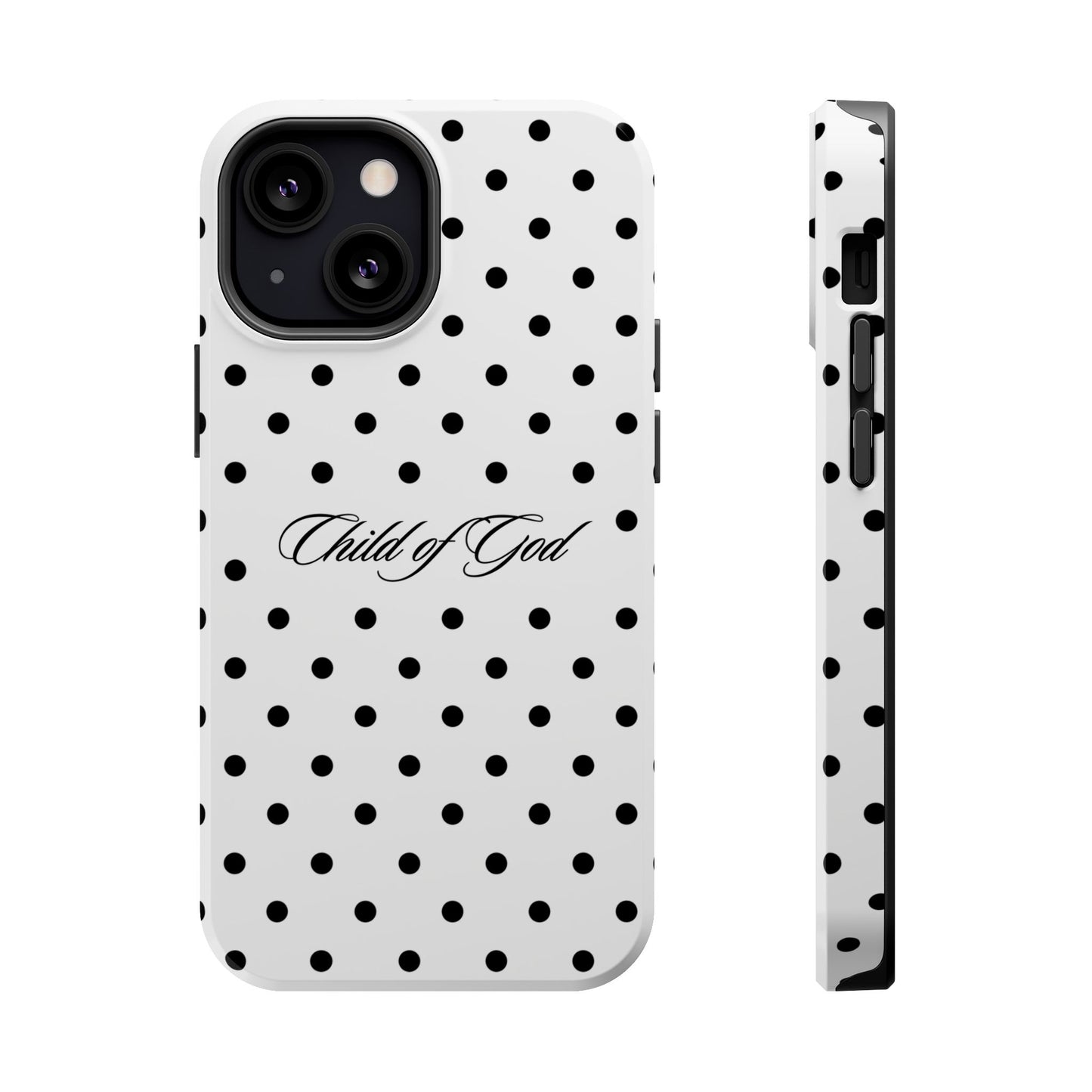 Child of God Polka Dot MagSafe Phone Case