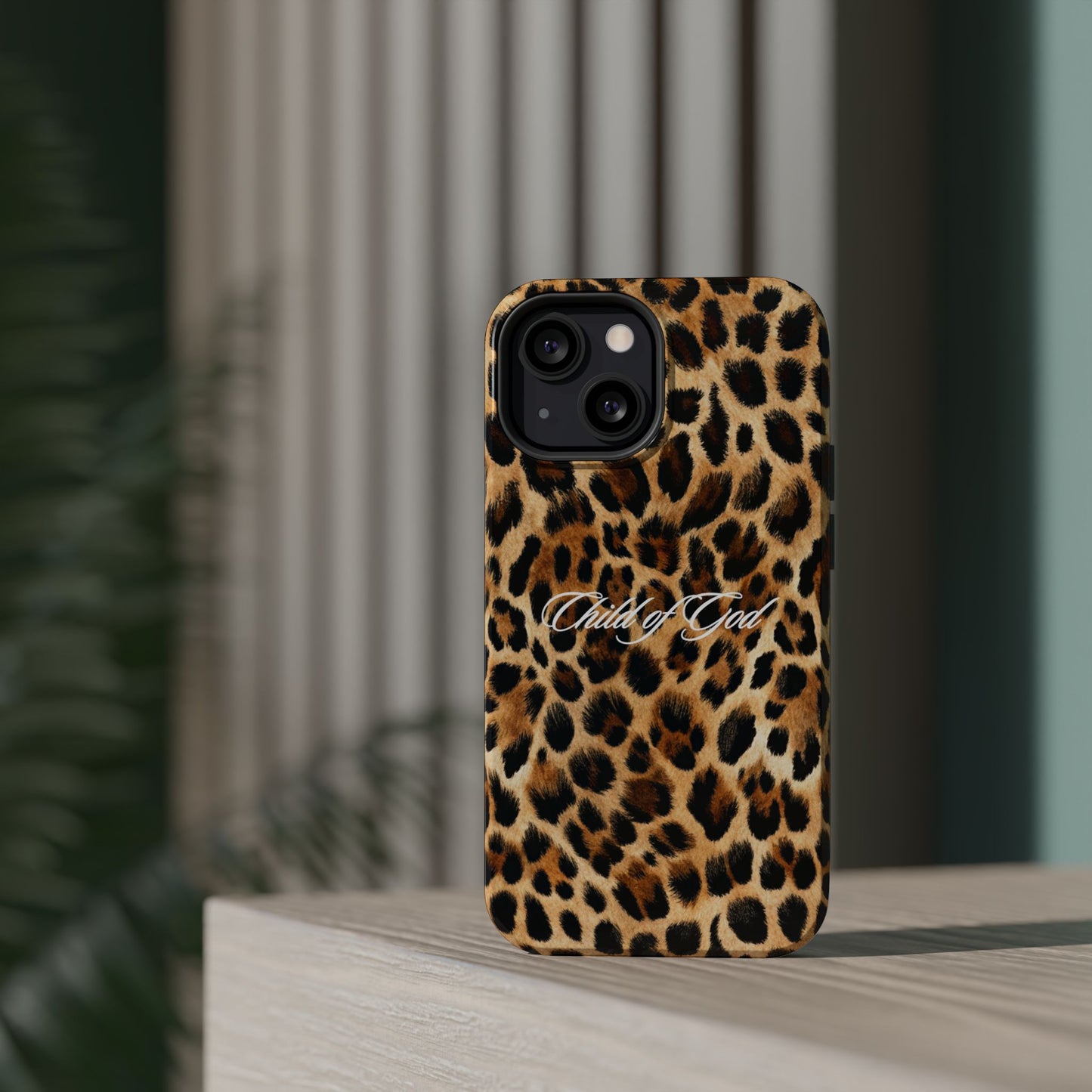 Child of God Leopard Phone Case MagSafe