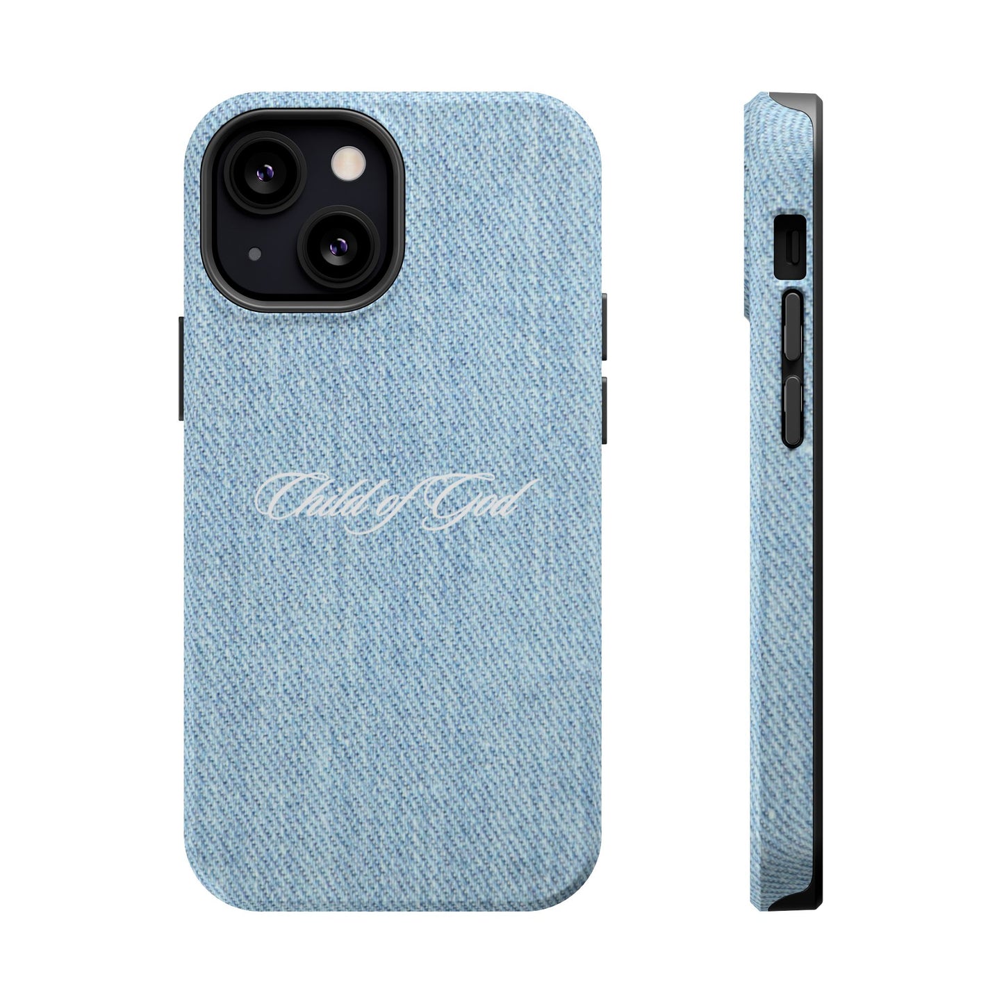 Child of God Denim Phone Case MagSafe