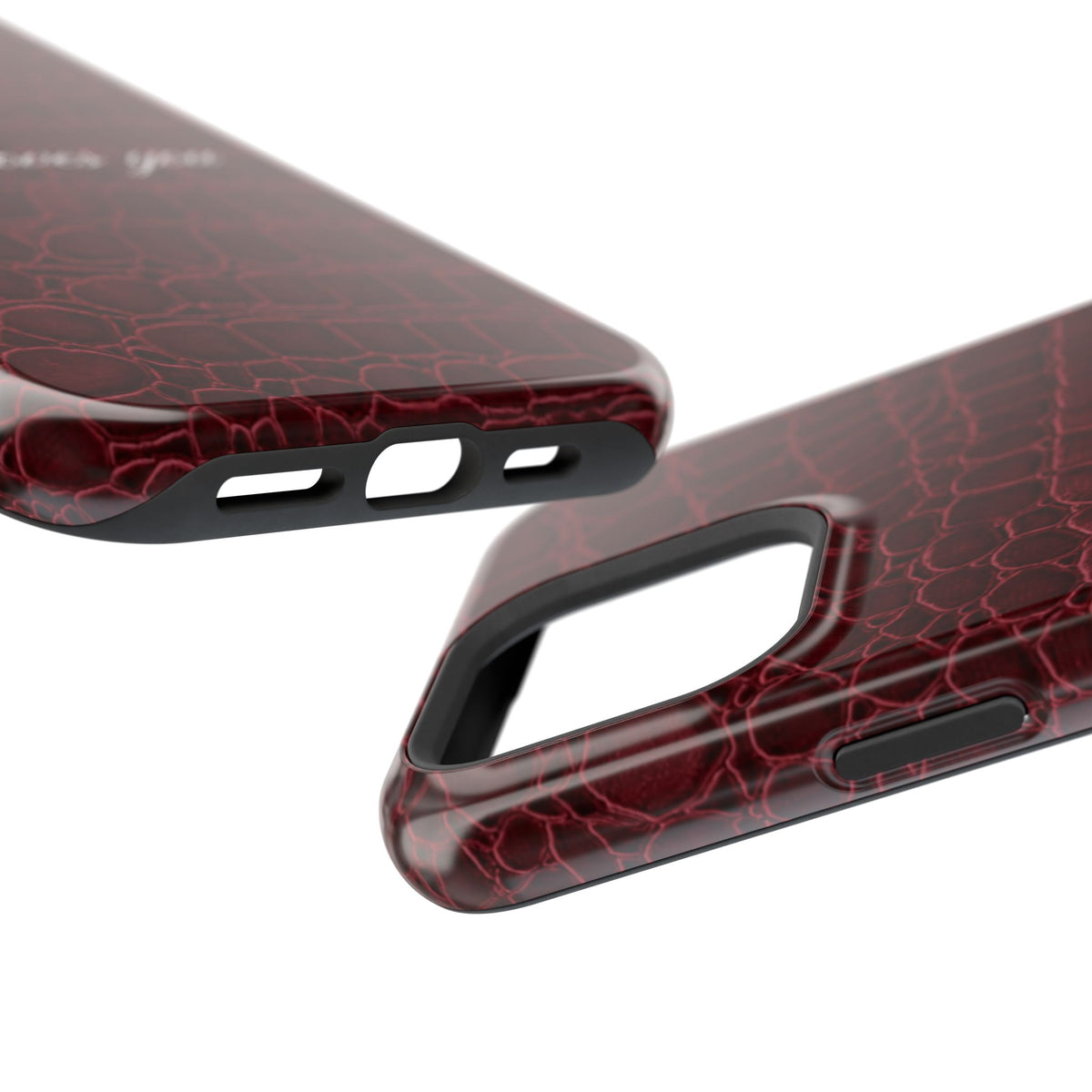 Jesus loves you Burgundy Croc MagSafe Phone Case