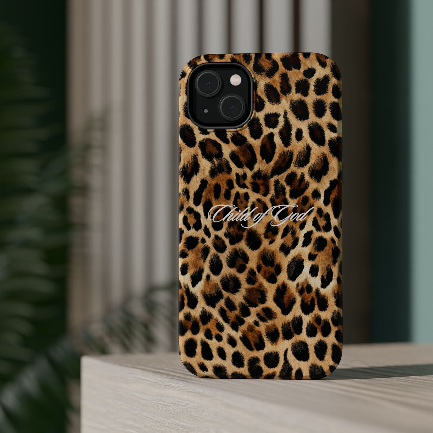Child of God Leopard Phone Case MagSafe