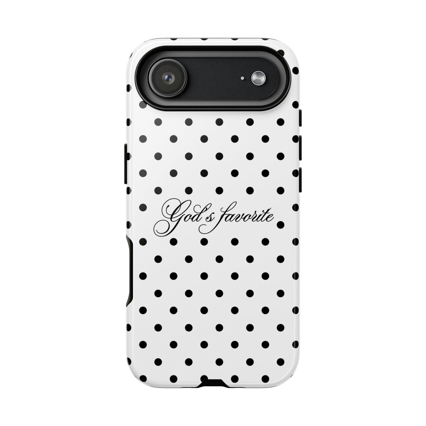 God’s favorite Polka Dot Phone Case